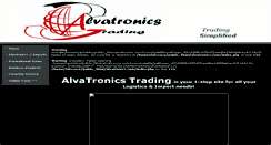 Desktop Screenshot of alvatronics.com